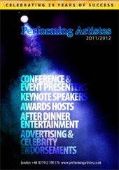 New Performing Artistes booklet cover