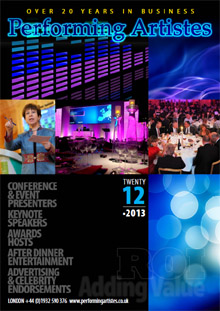New Performing Artistes booklet cover