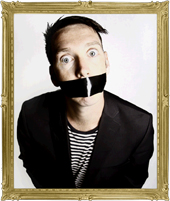 The Boy With Tape On His Face