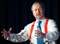 Justin Urquhart Stewart speaking at the Conference Showcase 2012
