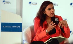 Karishma at the BOAO forum