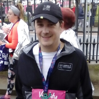 Matthew Fisher is running the London Marathon
